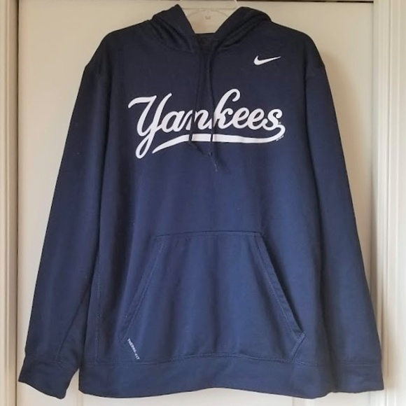Nike Other - NIKE New York NY Yankees Therma Fit Navy Hoodie XL
